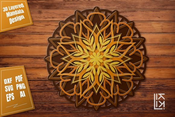 Download 3D Multilayer Mandala SVG Cut File Vol.7 - 3d multilayer Collection