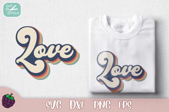 Download Retro Love Print - Retro love Collection