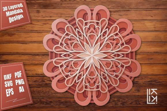 Download 3D Multilayer Mandala SVG Cut File Vol.5 - 3d multilayer Collection