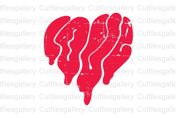 Download Retro Love Heart SVG, Retro Valentine - Retro love Collection